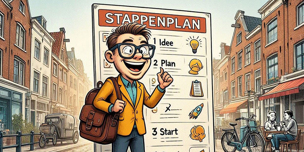 Stappenplan voor starten eigen bedrijf
